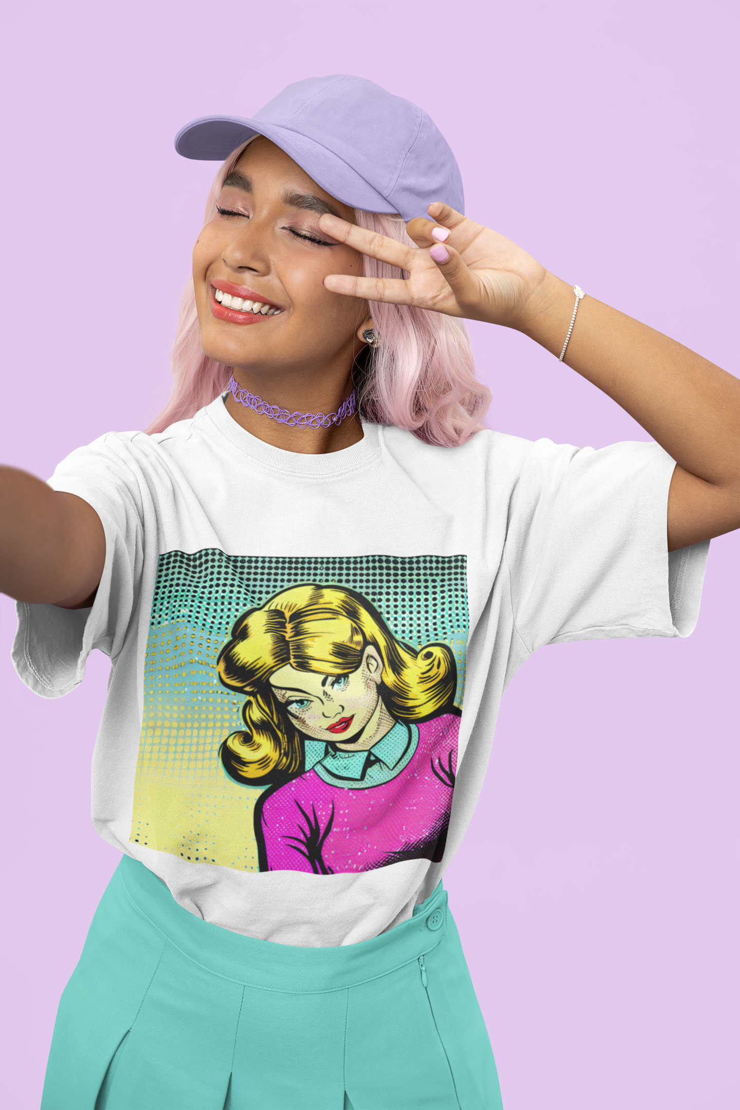 Pop Art Beauty Baggy T-Shirt - The Accessorys Official