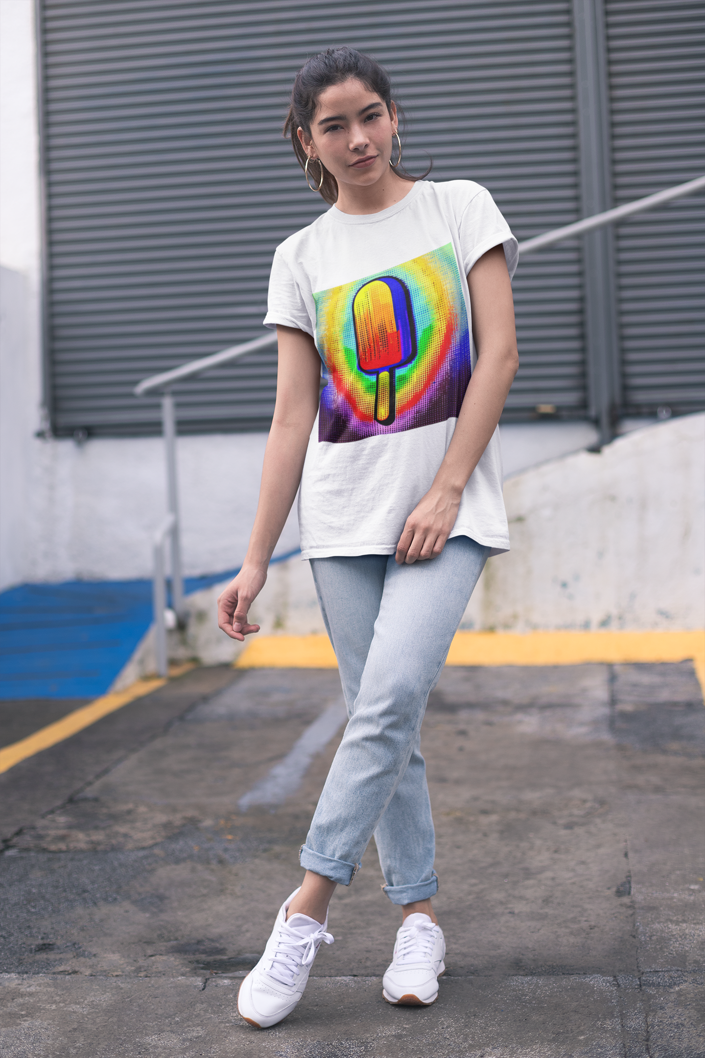 Popsicle Prism Baggy T-Shirt - The Accessorys Official
