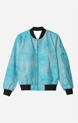 Abstract Tie & Dye Bomber Jacket - The Accessorys Official