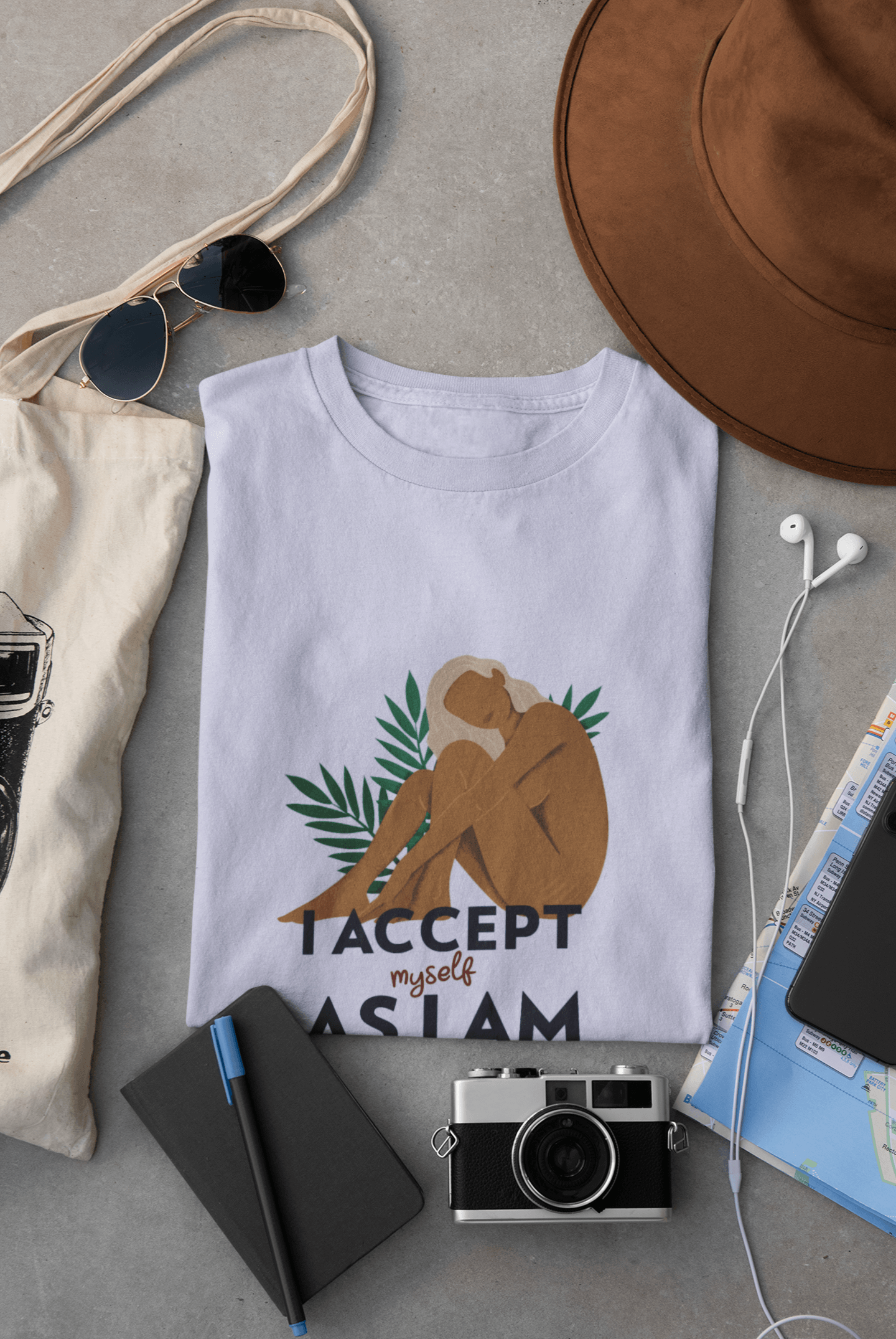 Accept Myself Baggy T-Shirt - The Accessorys Official
