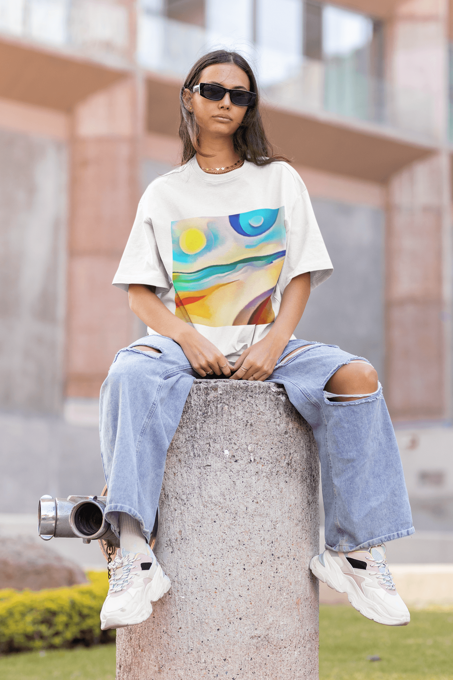 Beachscape Baggy T-Shirt - The Accessorys Official