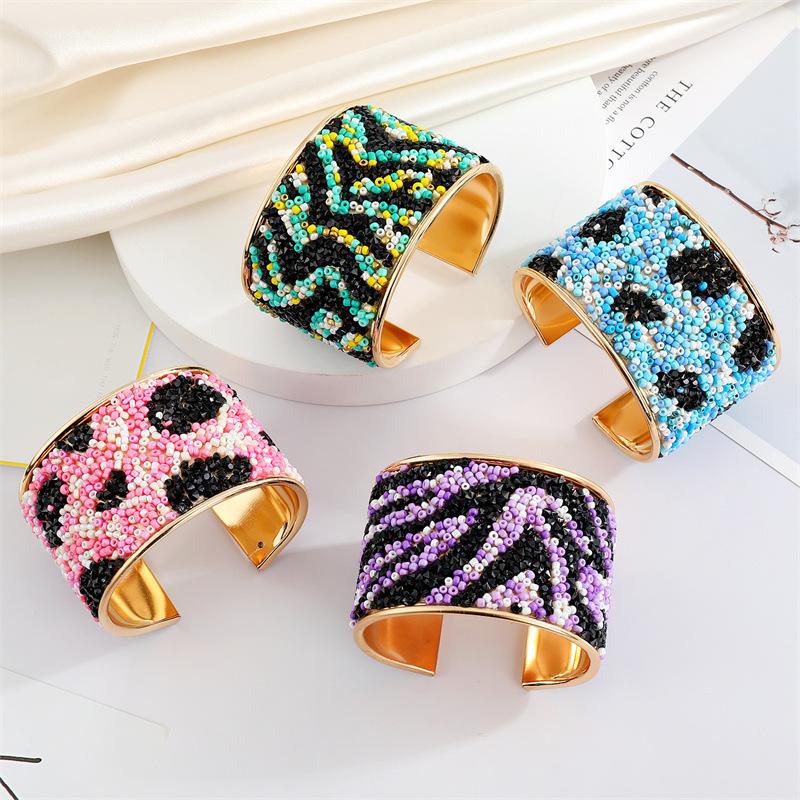 Beaded Hand Cuffs - The Accessorys Official