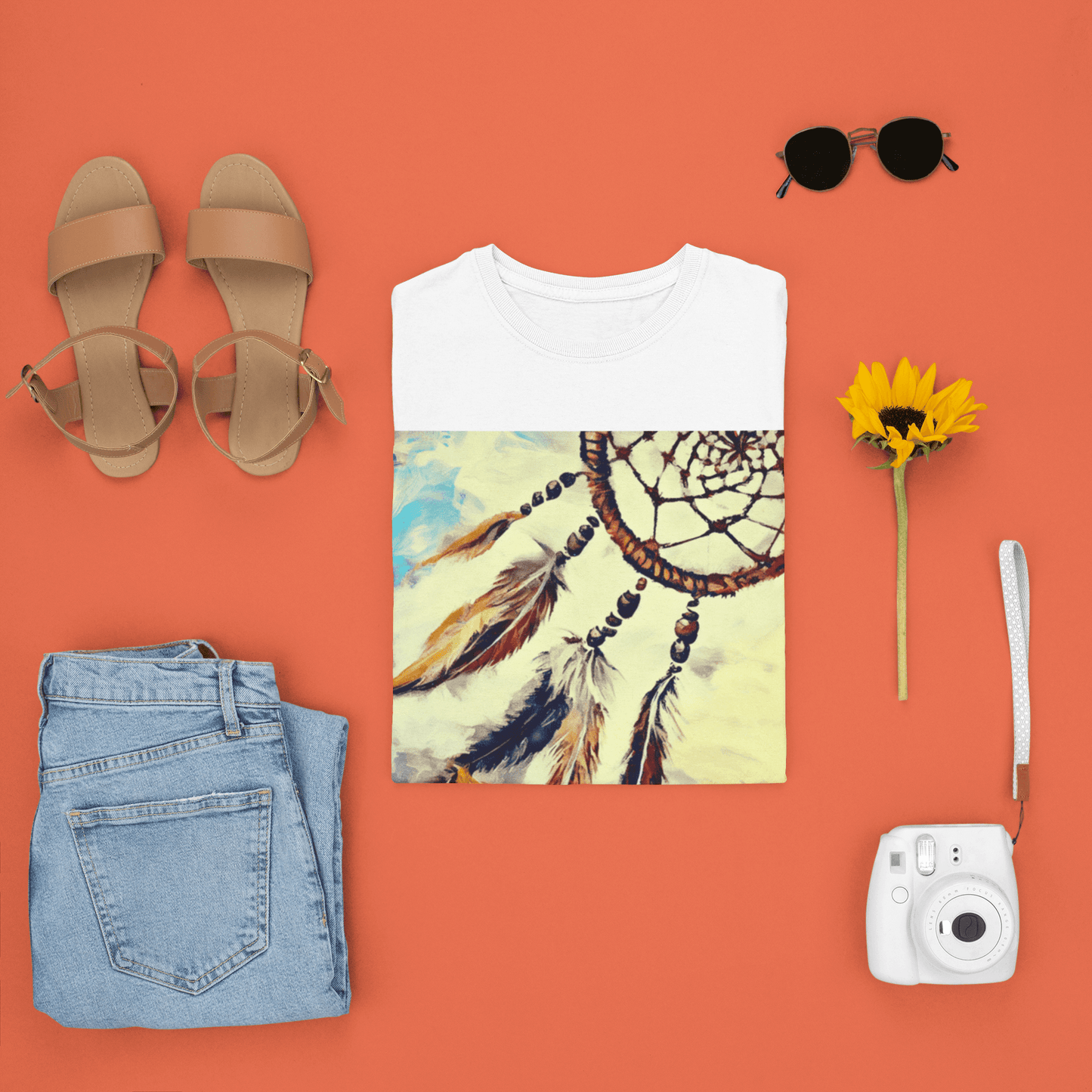 Boho Dreams 1 Baggy T-Shirt - The Accessorys Official