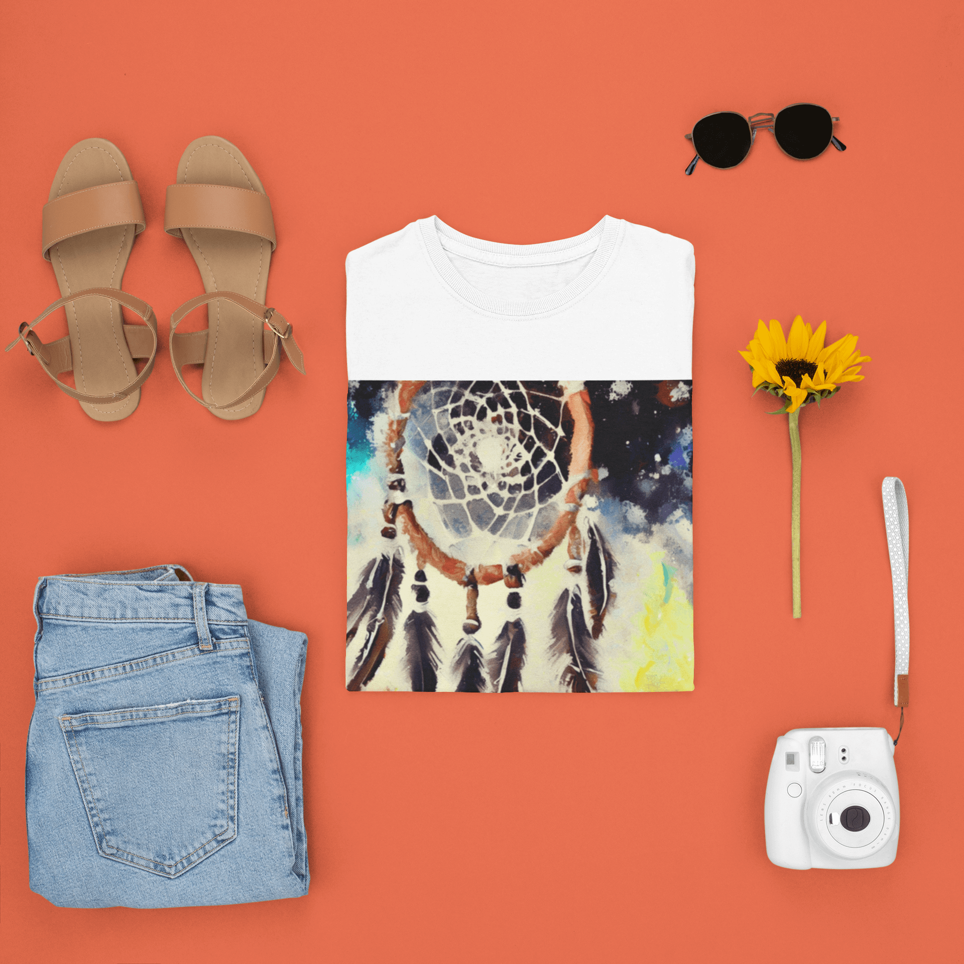Boho Dreams 3 Baggy T-Shirt - The Accessorys Official