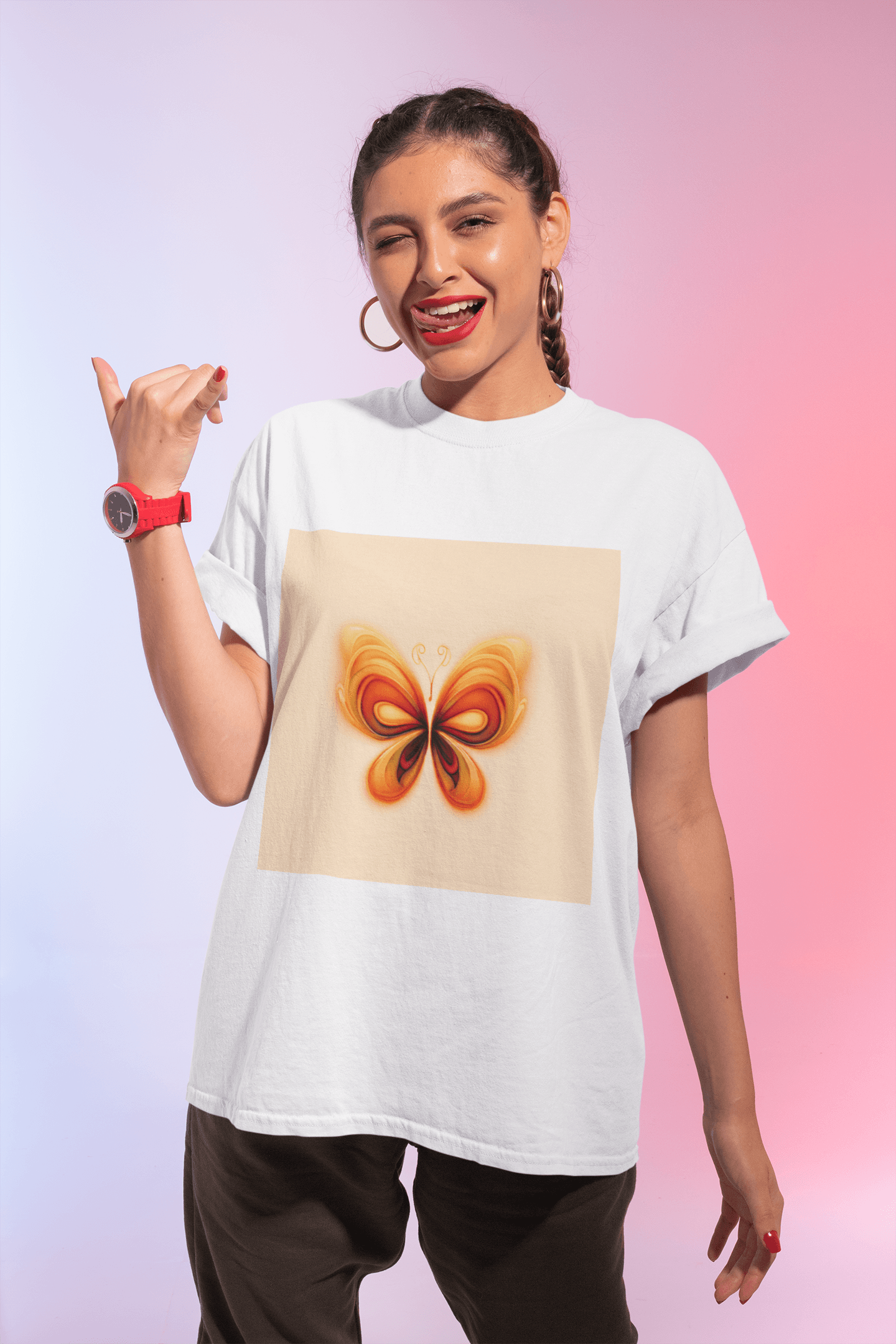 Citrus Wings 1 Baggy T-Shirt - The Accessorys Official