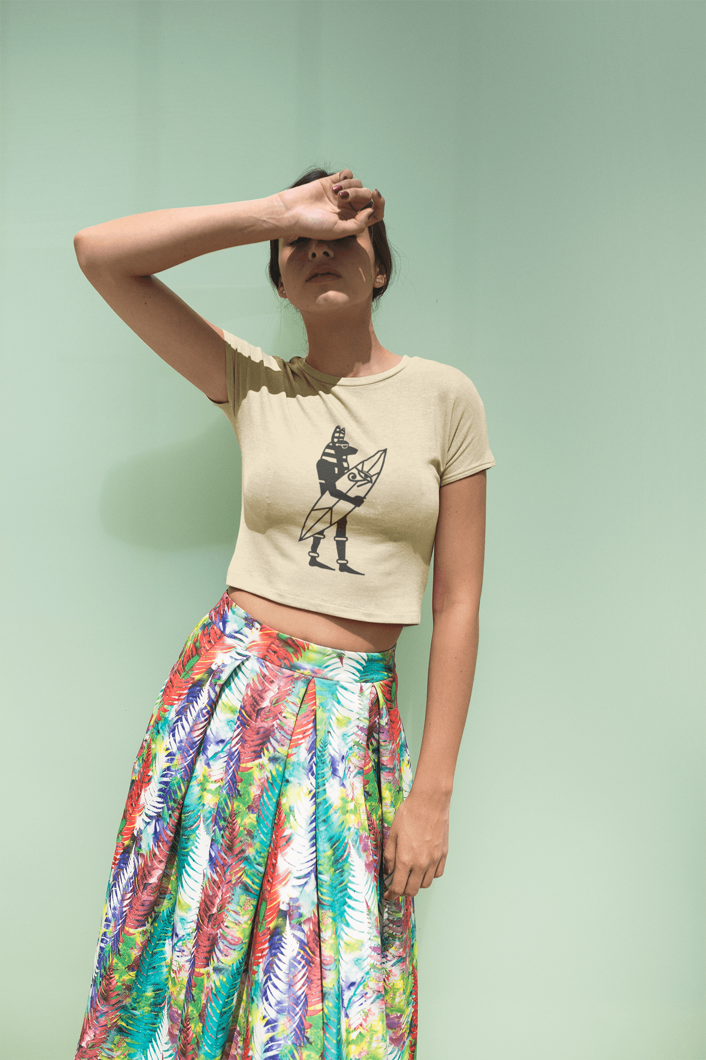 Egyptian Surfer Crop Top - The Accessorys Official