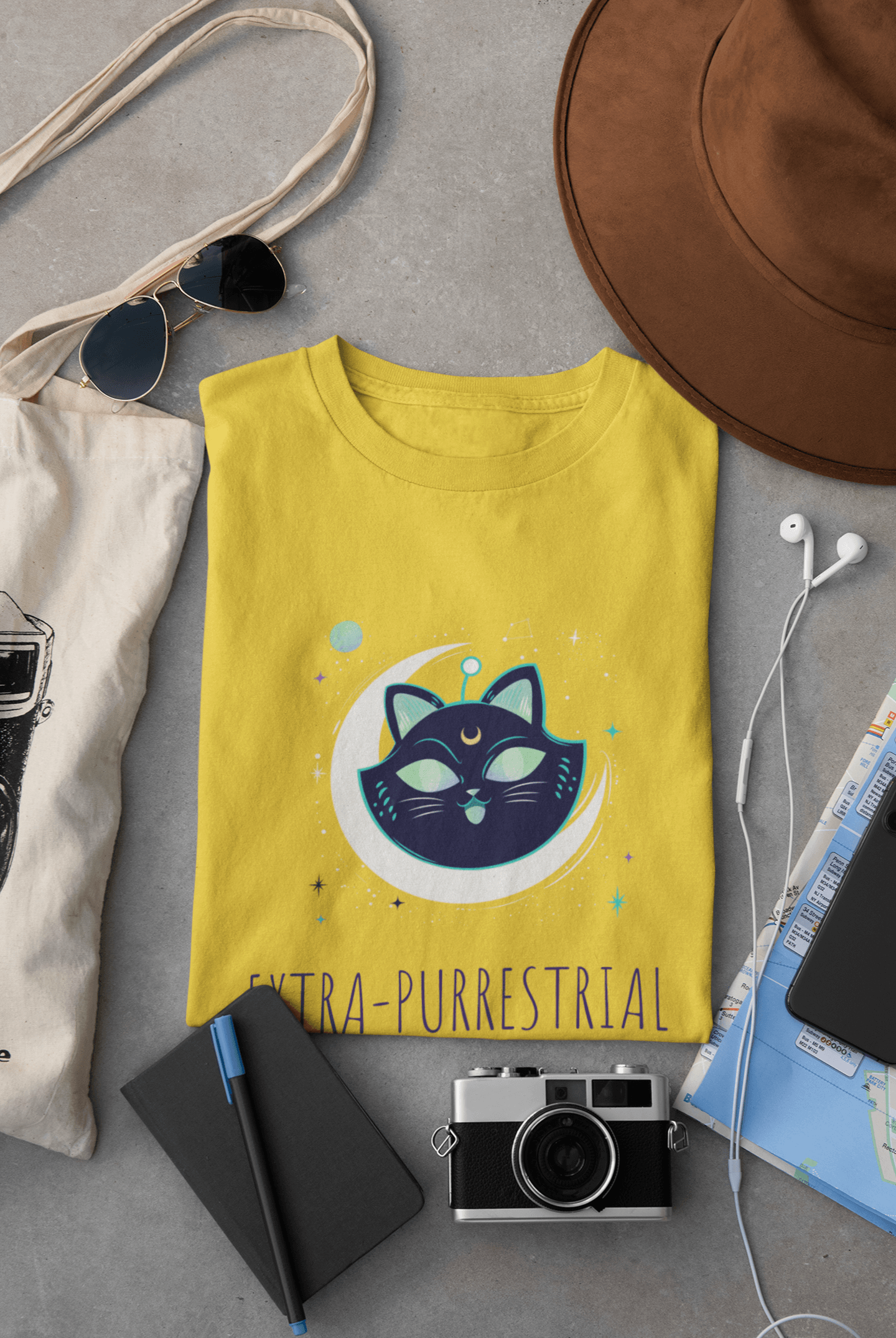 Extra Purrestrial T-Shirt - The Accessorys Official
