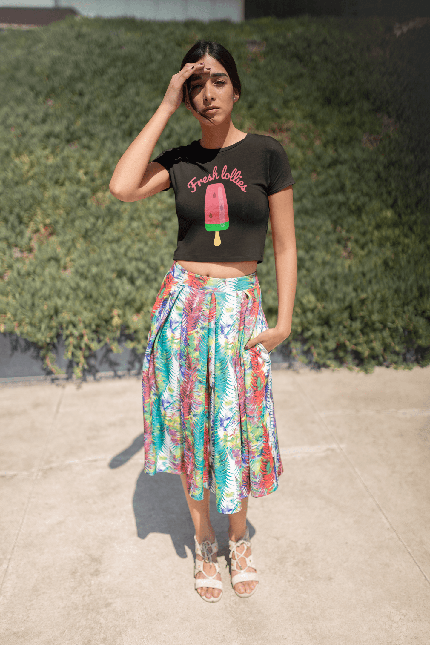 Fresh Lollies Crop Top - The Accessorys Official