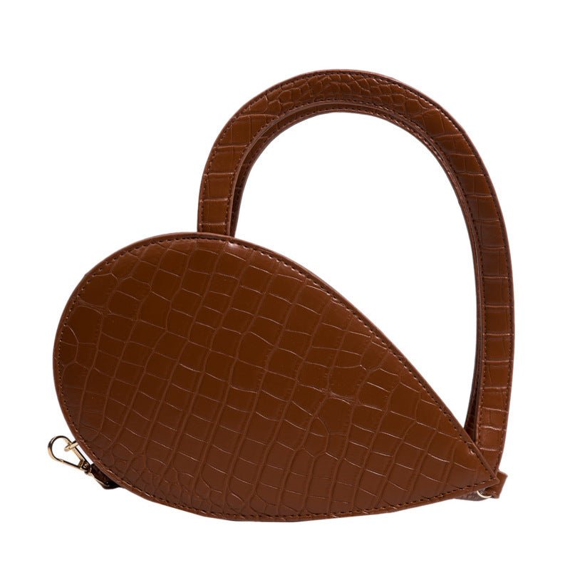Heart hollow shape single shoulder - The Accessorys Official