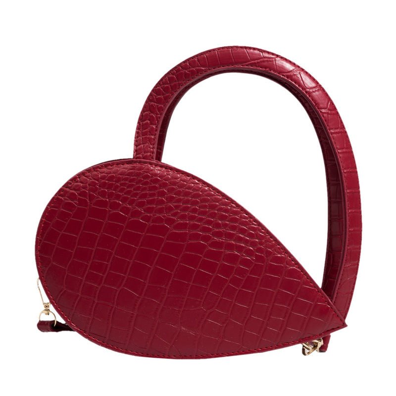 Heart hollow shape single shoulder - The Accessorys Official