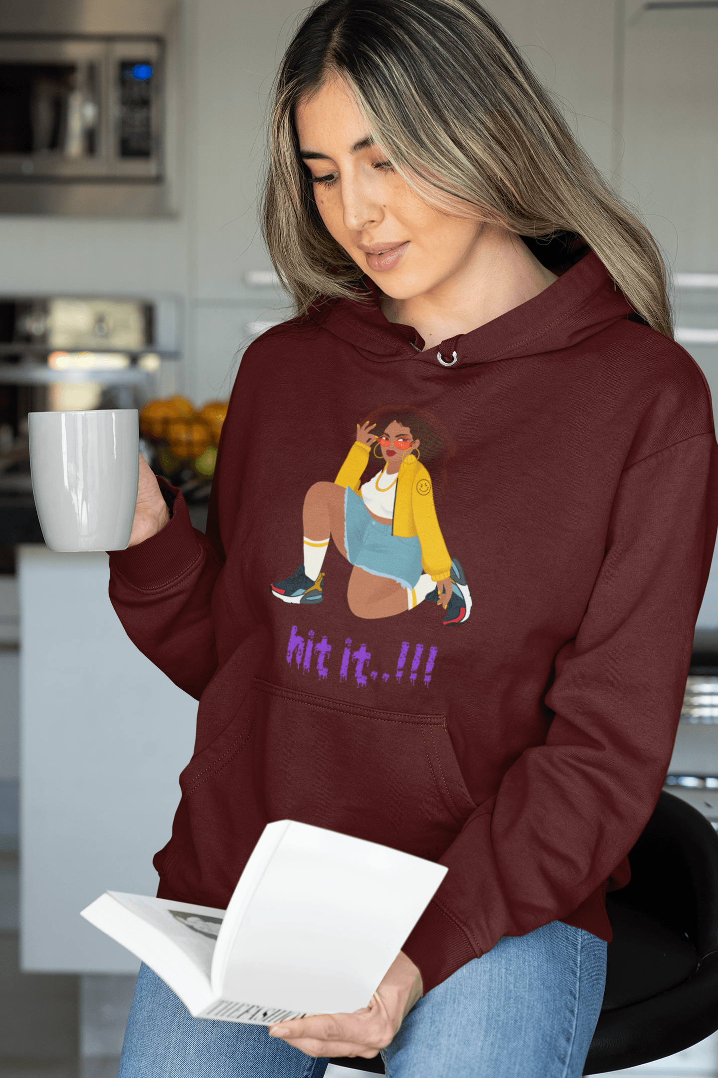 Hit It Hooded Sweatshirt - The Accessorys Official
