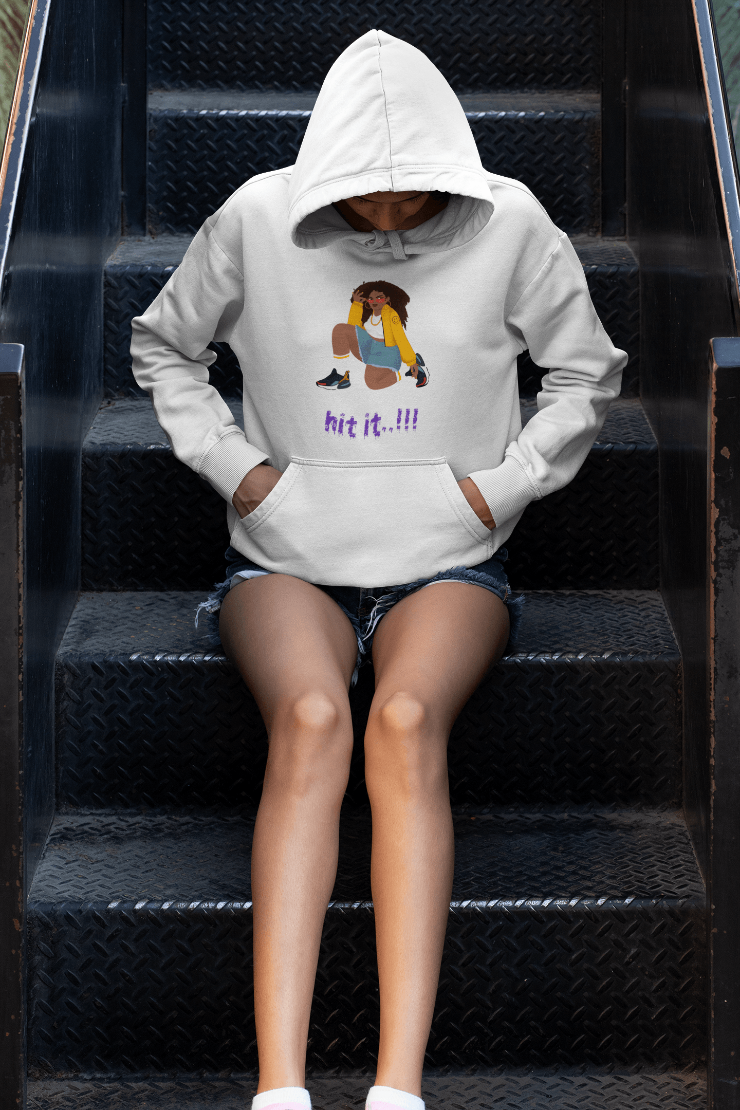 Hit It Hooded Sweatshirt - The Accessorys Official