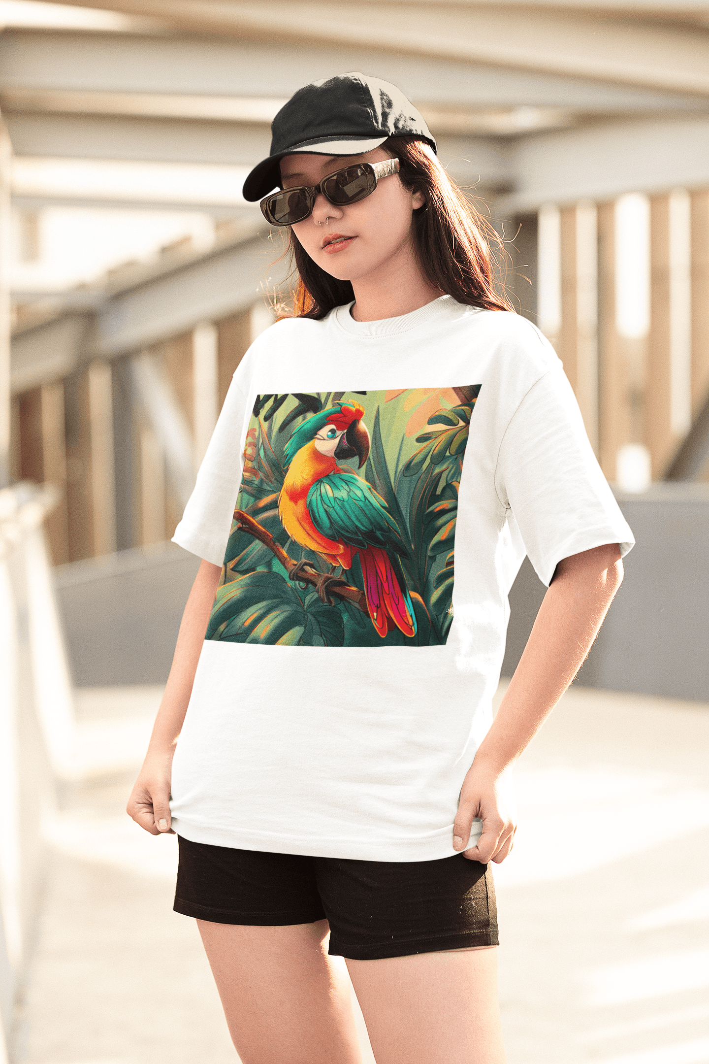 Jungle Symphony 2 Baggy T-Shirt - The Accessorys Official