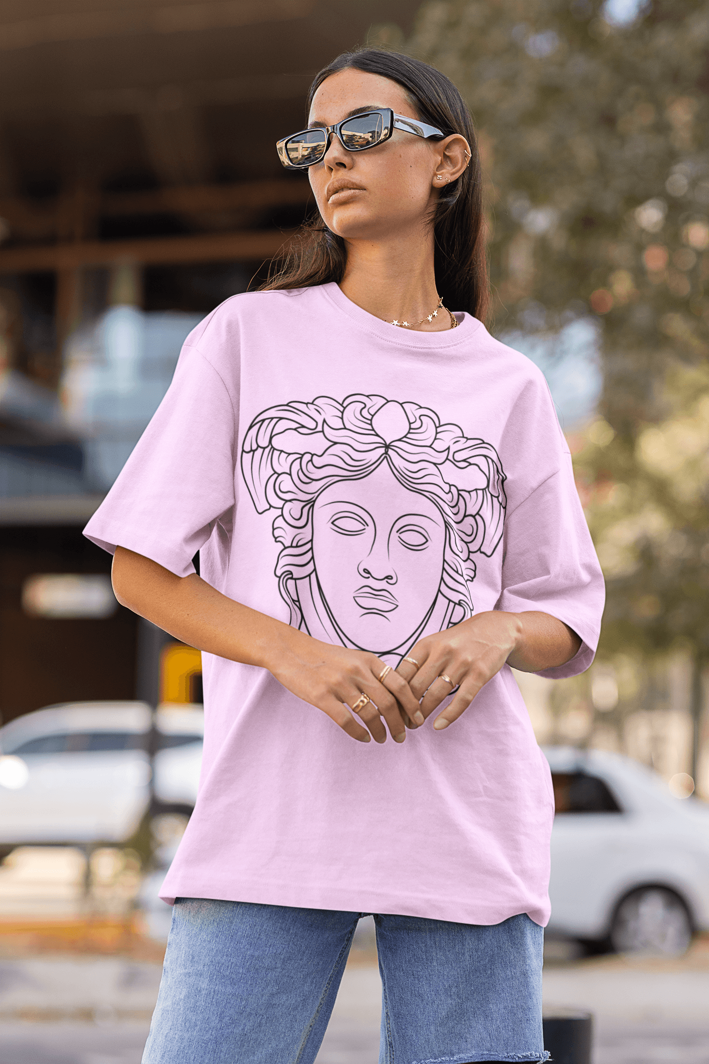 Medusa Baggy T-Shirt - The Accessorys Official