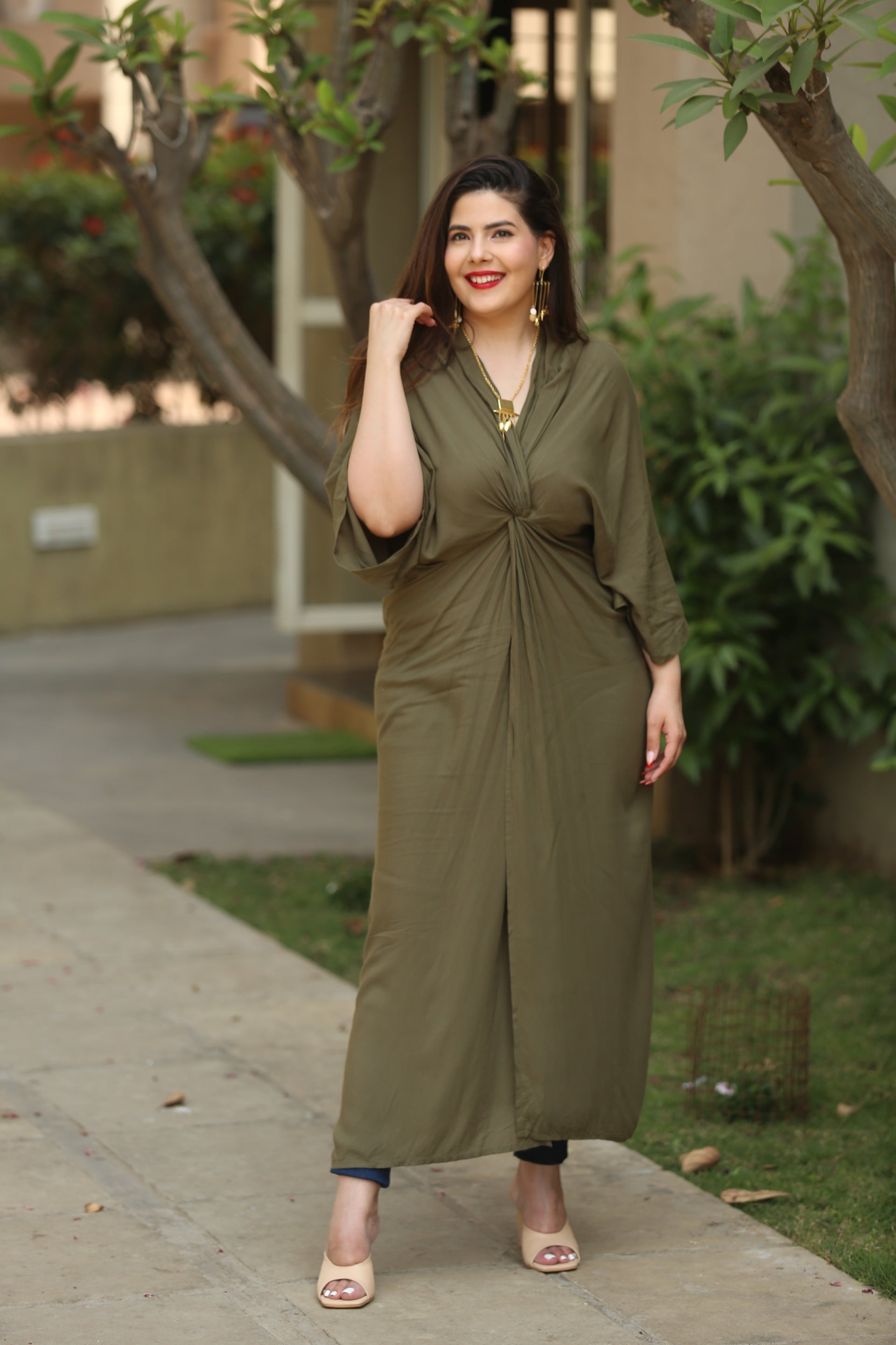Pre Loved | Green Long Tunic - The Accessorys Official