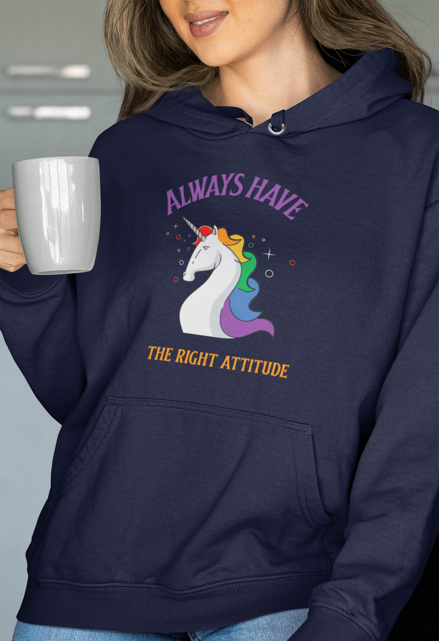 Right Attitude Hooded Sweatshirt - The Accessorys Official