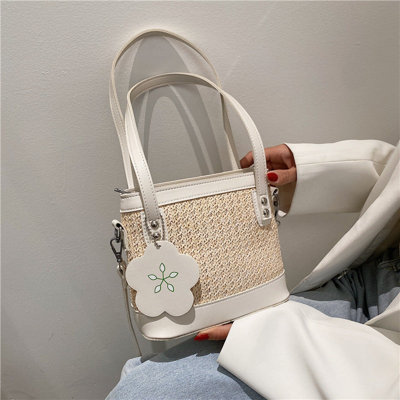 Straw Bucket Bag - The Accessorys Official