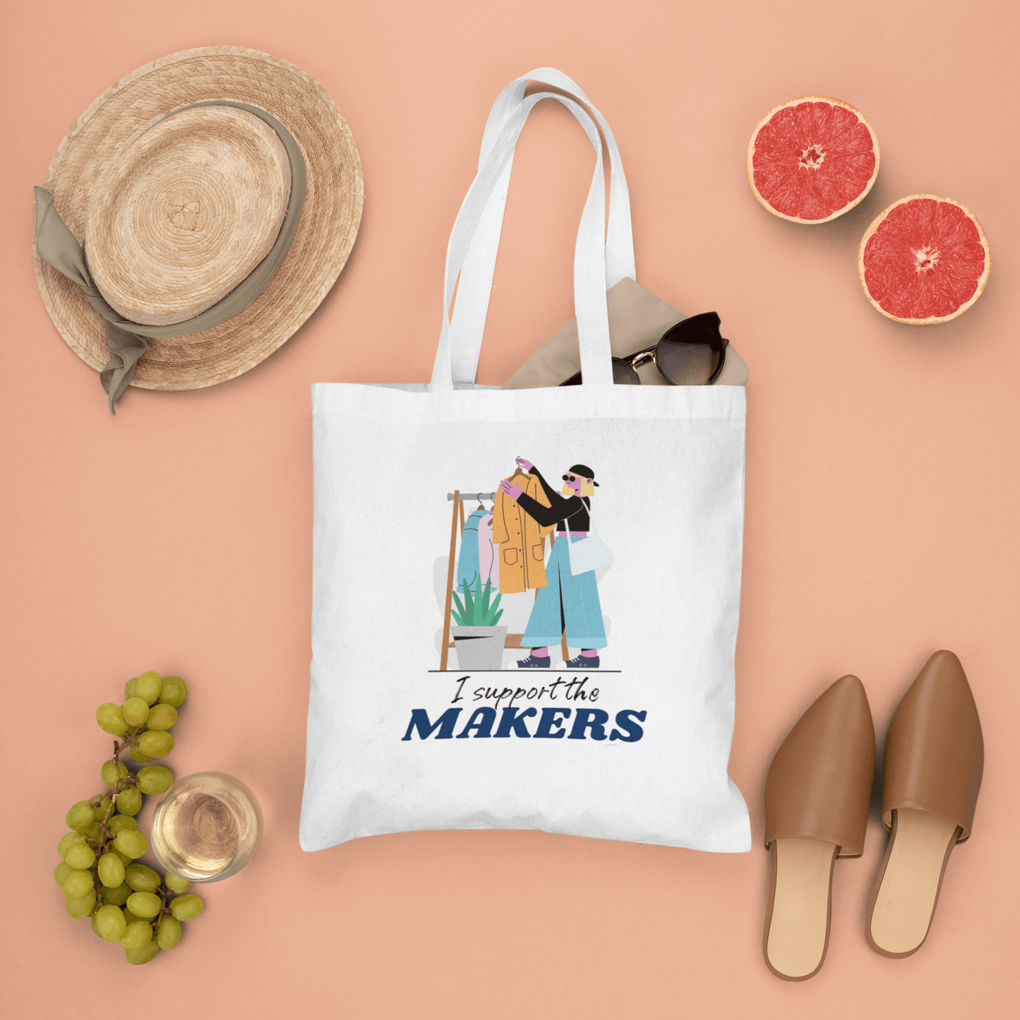 Support The Makers Tote Bag - The Accessorys Official