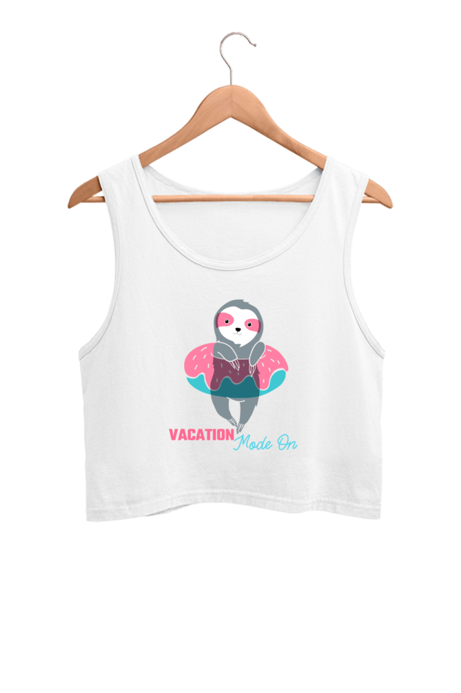 Vacation Mode Crop Tank - The Accessorys Official