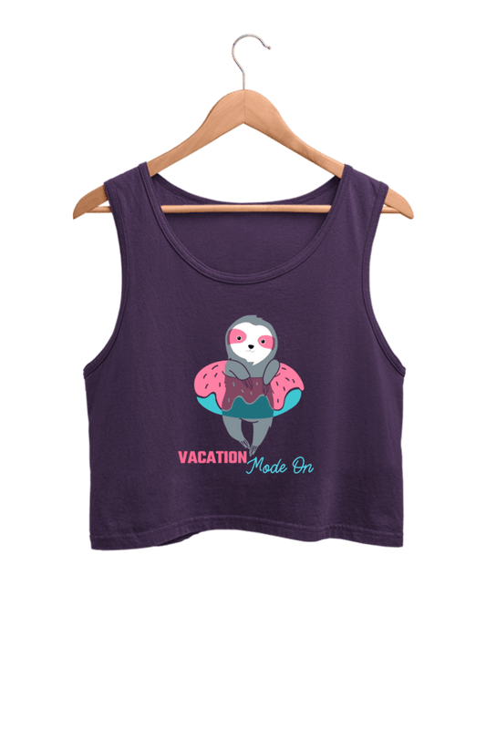 Vacation Mode Crop Tank - The Accessorys Official